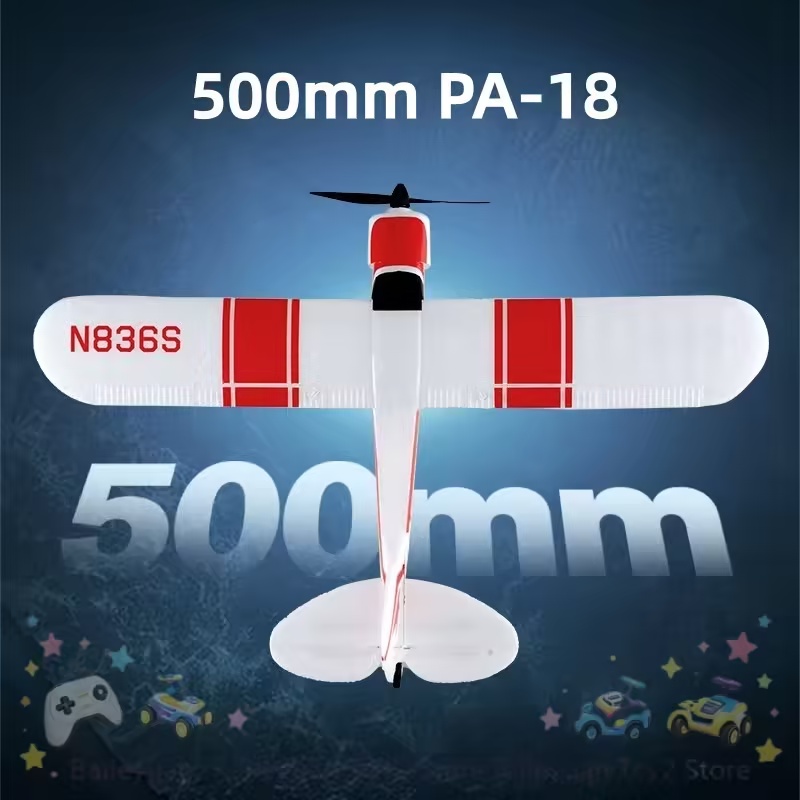 Rc Glider Foam Wing - New Blue Arrow Rc Airplane PA-18