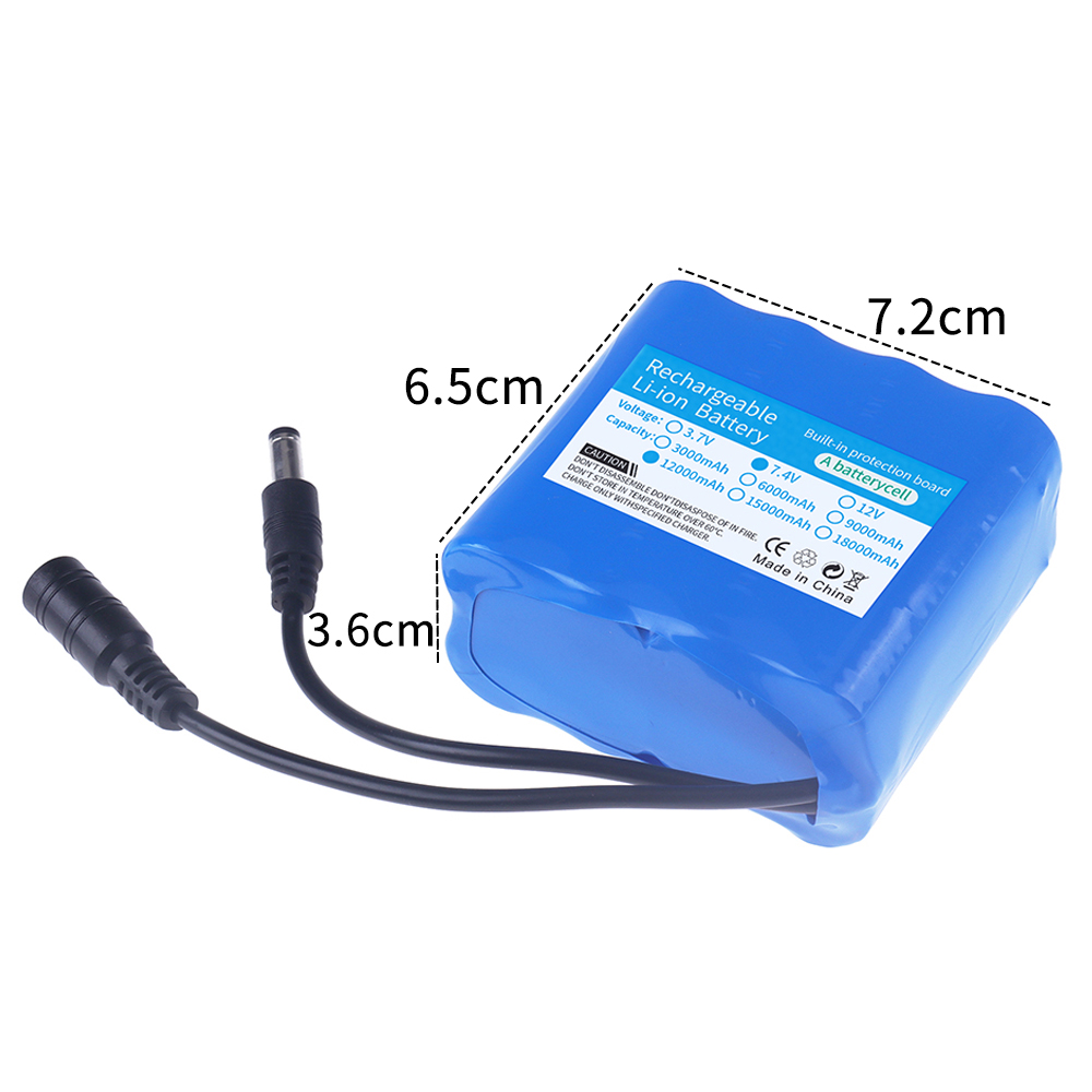 2S4P 18650 Lithium Battery 7.4 - огляд і ціна Rc Hobbyking