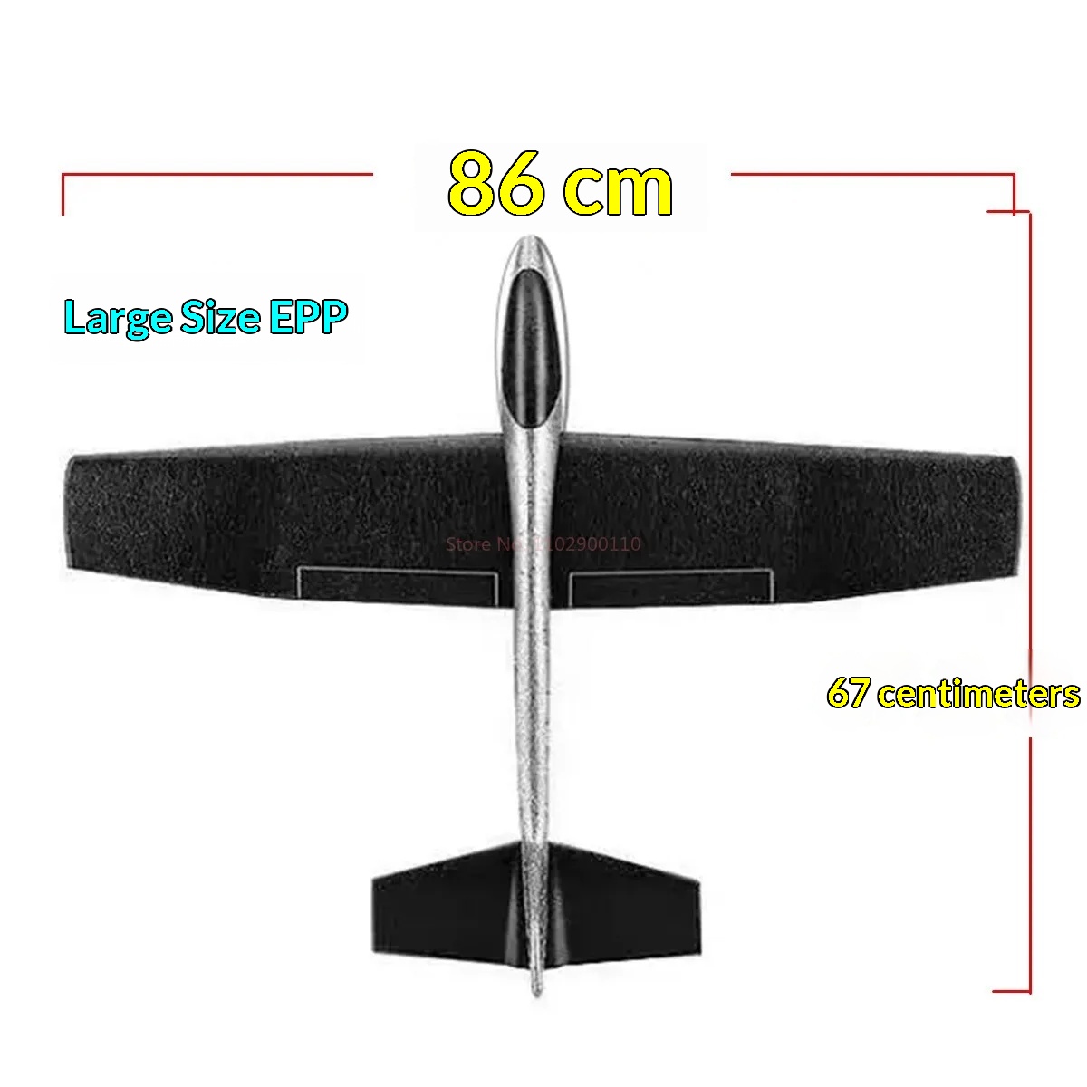 85cm RC Glider Plane for Kids  - огляд і ціна Rc Glider Foam Wing