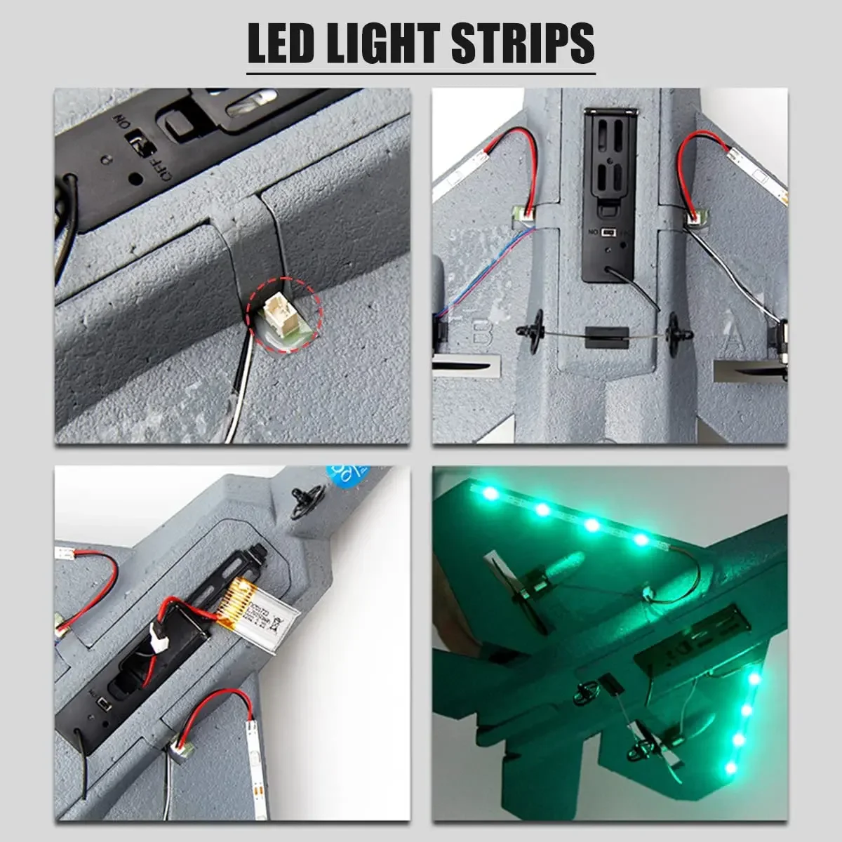 Foam Aircraft Radio Control Pl - огляд і ціна Rc Glider Foam Wing