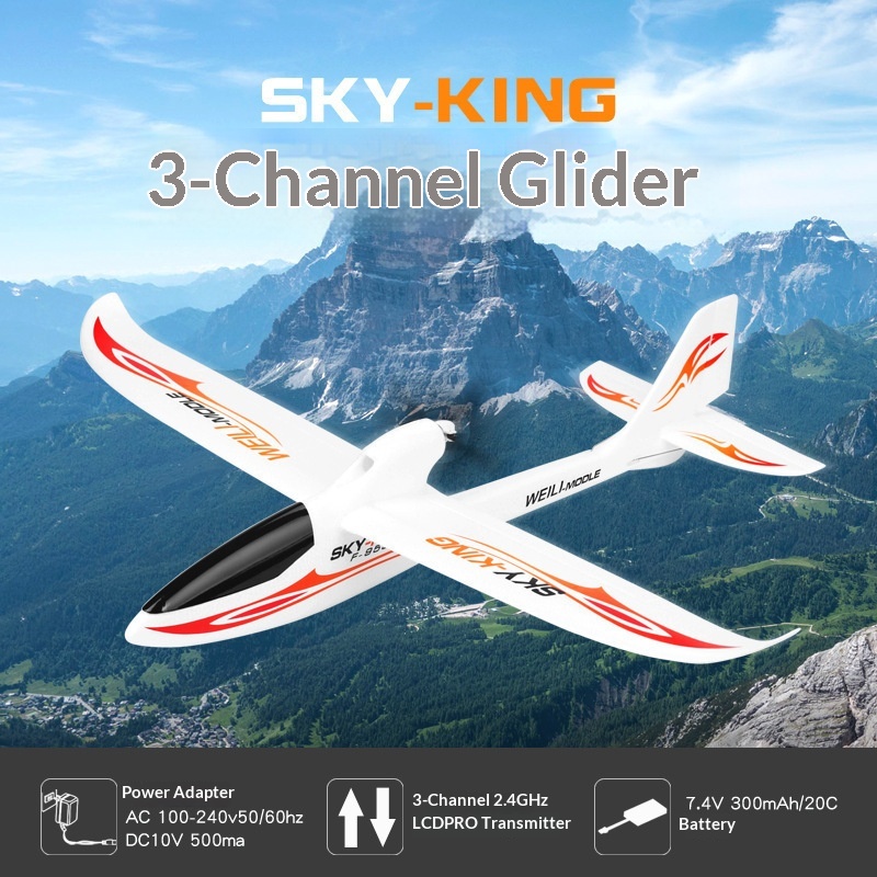 Weili Sky King F959S Rc Glider - огляд і ціна Rc Glider Foam Wing