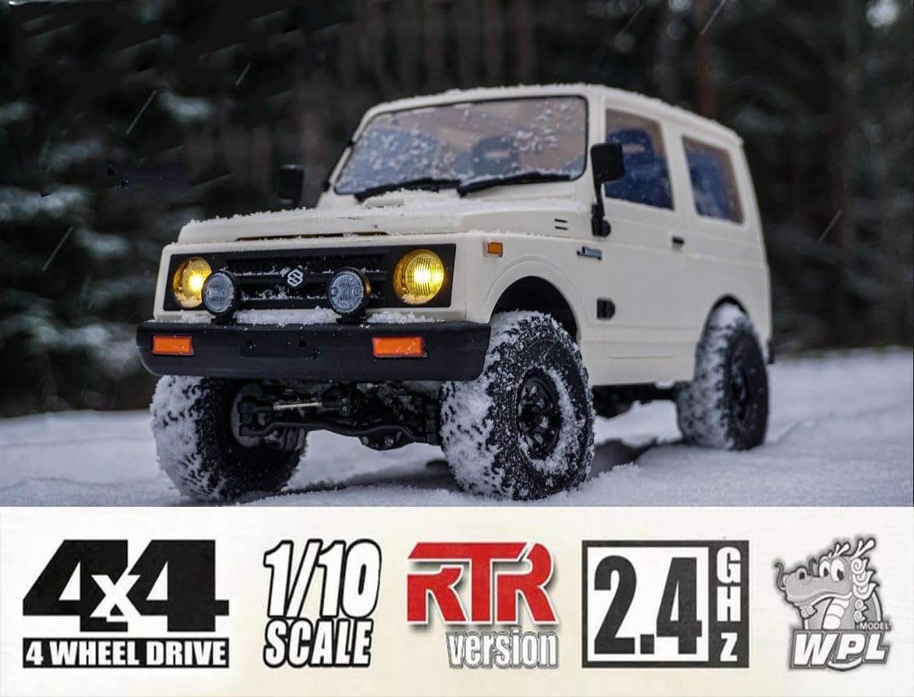 1/10 Scale 4x4 Off-Road Rock C - огляд і ціна Rc Hobby Grade Crawler
