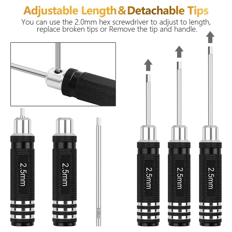 A25I-RC Tool Kit 7PCS Precisio - огляд і ціна Rc Hobby Tool Kit