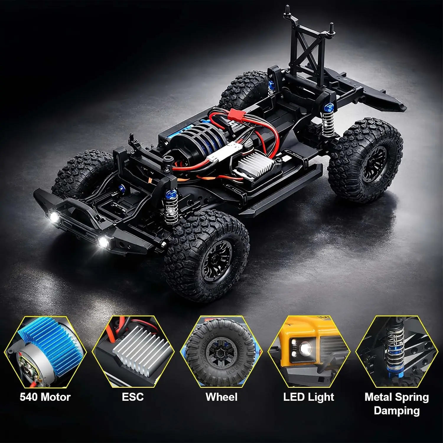 RC Cars RC Crawler 1/10 Scale  - огляд і ціна Rc Hobby Grade Crawler