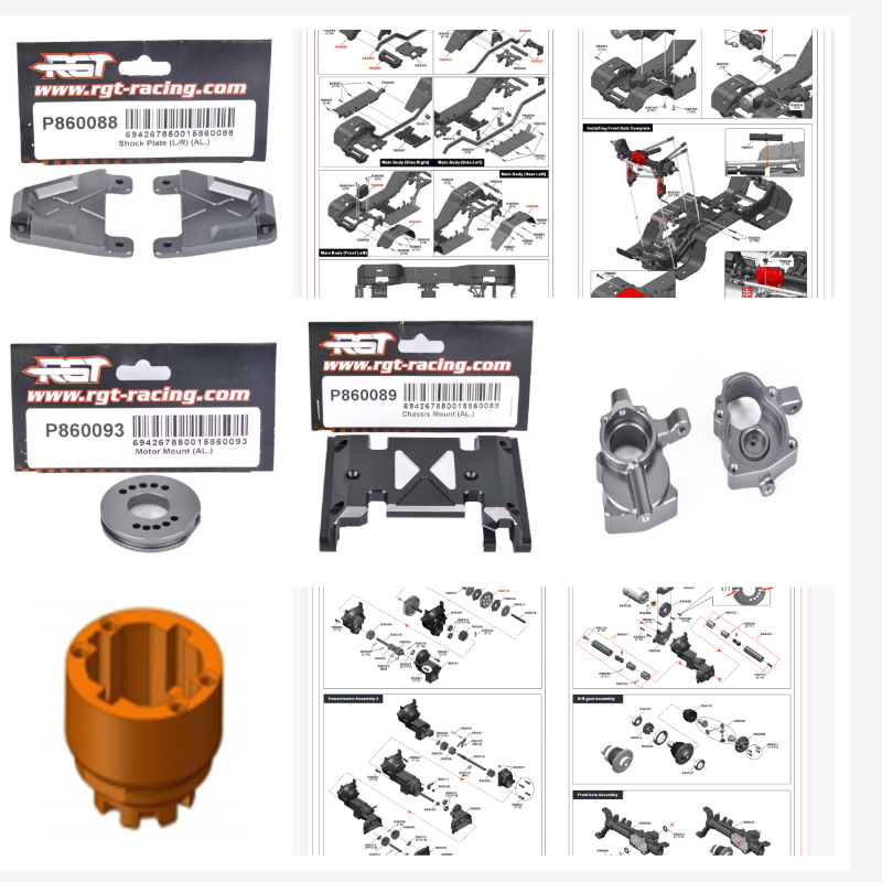 RGT Spare Parts P860086 P86008 - огляд і ціна Rc Hobby Grade Crawler