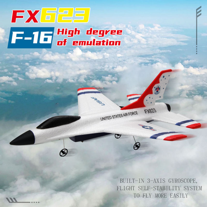 New Fx623/F16 RC Airplane Two  - огляд і ціна Rc Glider Foam Wing