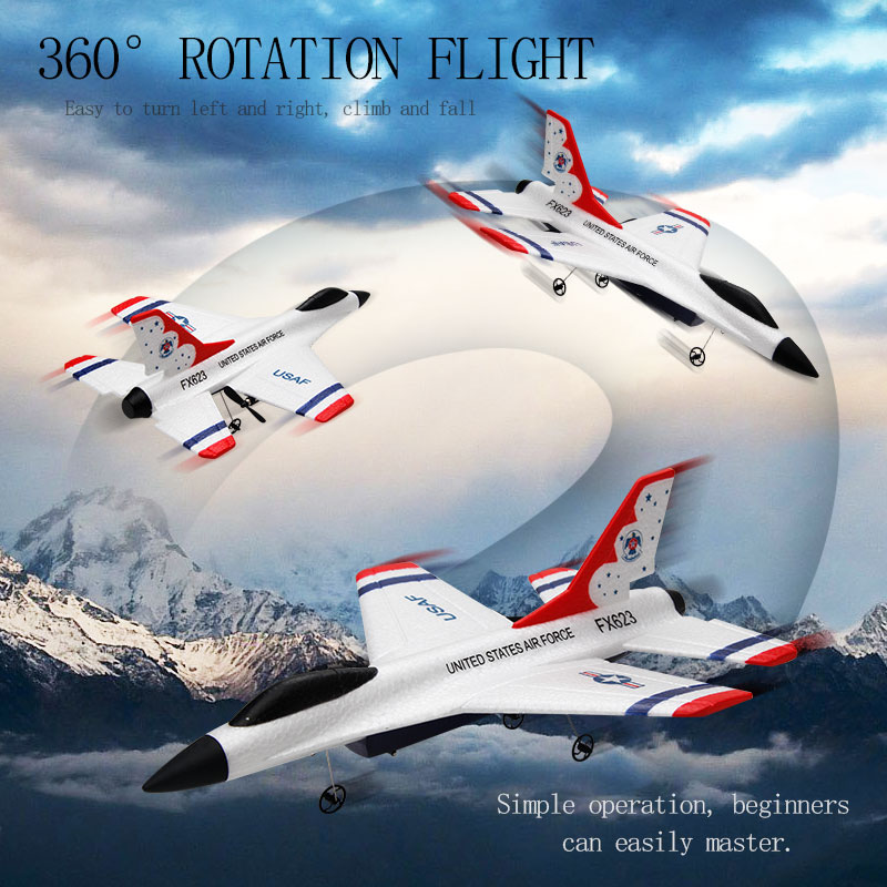 New Fx623/F16 RC Airplane Two  - огляд і ціна Rc Glider Foam Wing
