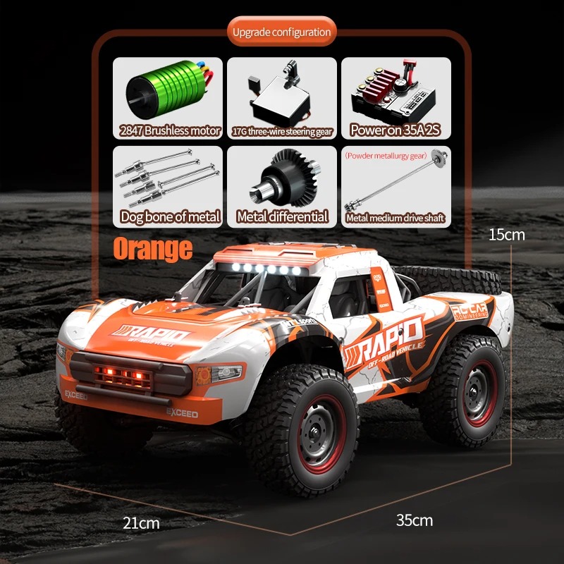 JJRC Q130 1:16 70KM/H 4WD RC C - огляд і ціна Rc Hobby Grade Cars