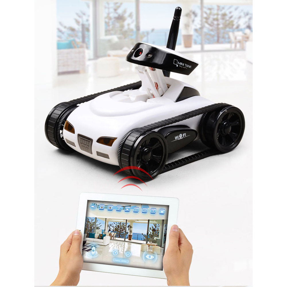 RC Camera Tank FPV WIFI Real-t - огляд і ціна Rc Hobby Grade Cars