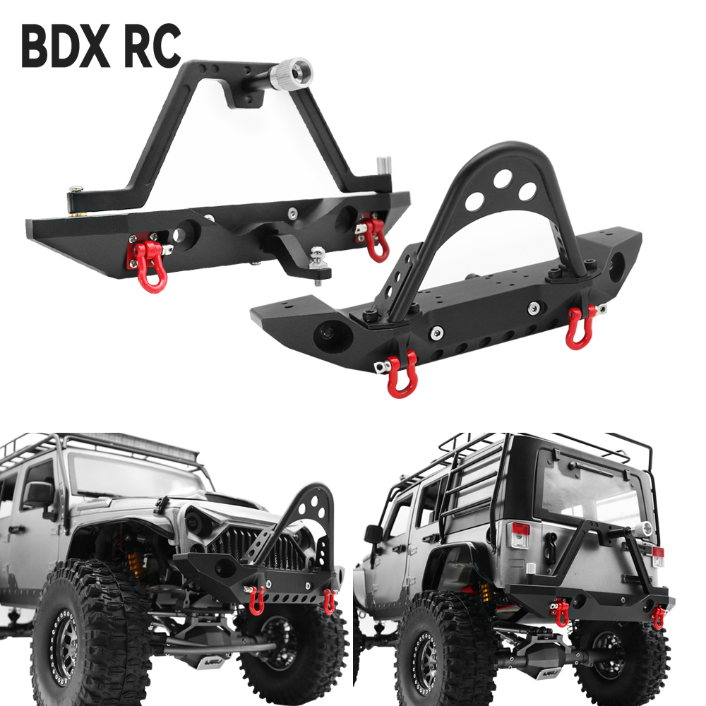 Metal Front Rear Bumper with S - огляд і ціна Rc Hobby Grade Crawler