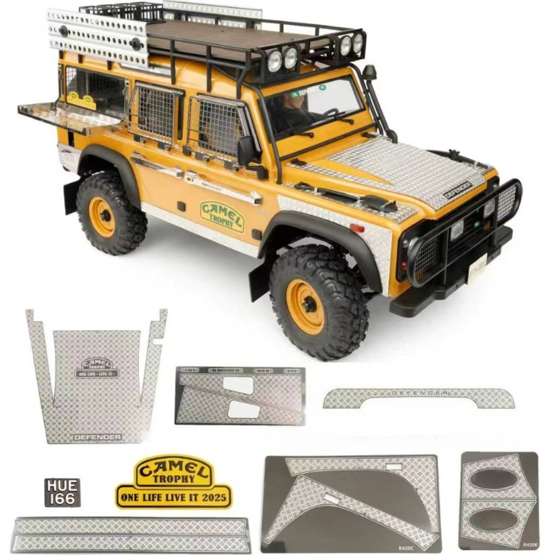 RC Car Hood/Side Skirt Skid Pl - огляд і ціна Rc Hobby Desk