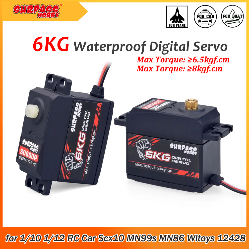 Surpass Hobby 6KG Waterproof D - огляд і ціна Rc Hobbyking