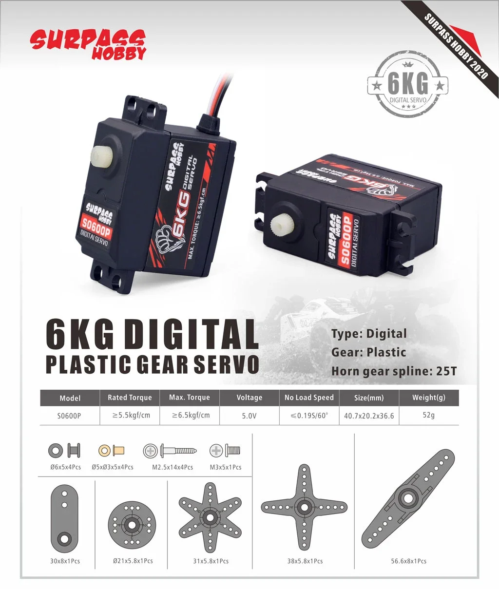 Surpass Hobby 6KG Waterproof D - огляд і ціна Rc Hobbyking