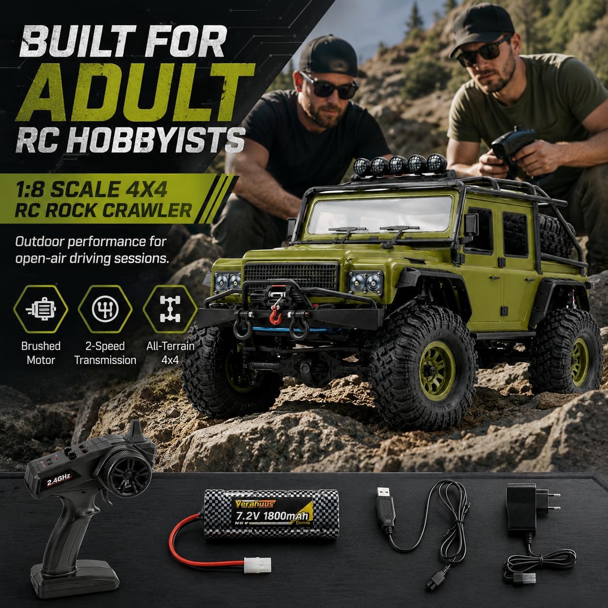Remote Control Truck for Adult - огляд і ціна Rc Hobby Grade Crawler