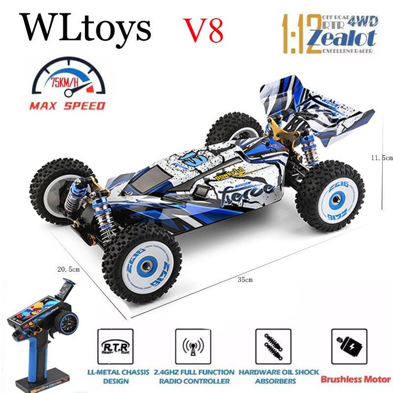 WLtoys 124017 124007 75KM/H  R - огляд і ціна Rc Hobby Grade Cars