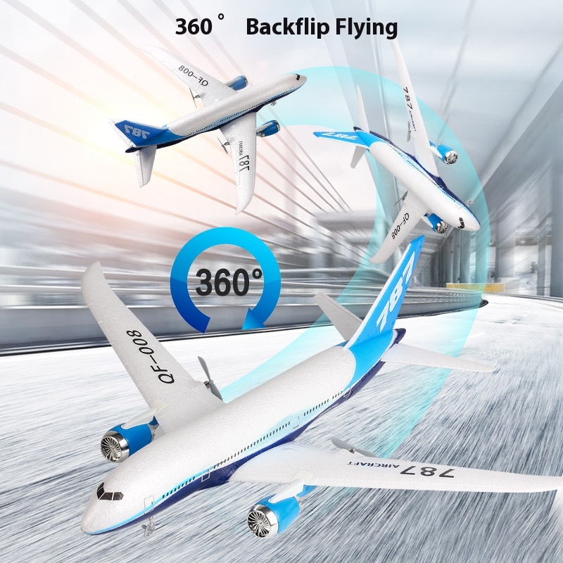 Qf008 RC Plane 787 Three Chann - огляд і ціна Rc Glider Foam Wing