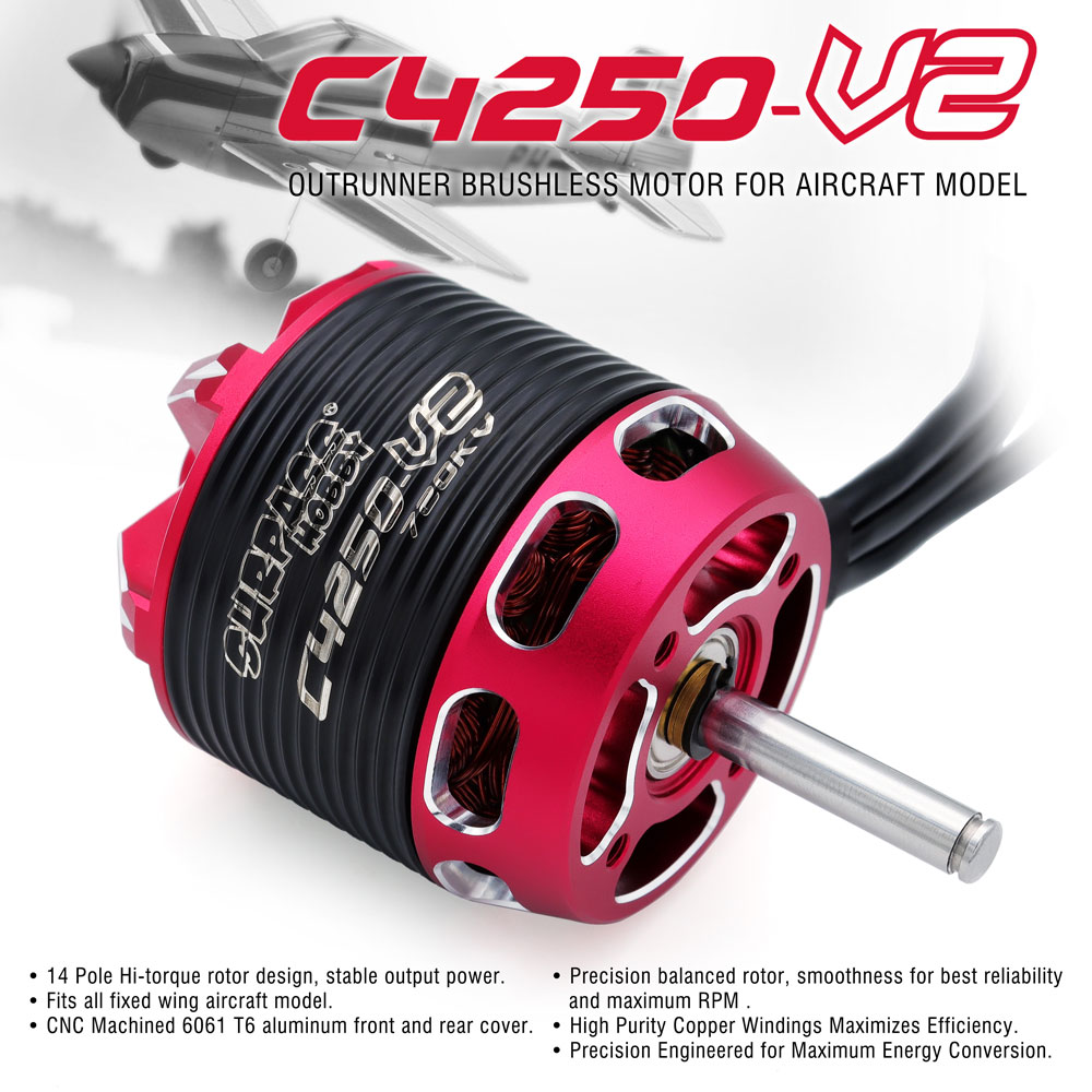 SURPASS HOBBY C4240 750KV/850K - огляд і ціна Rc Hobbyking
