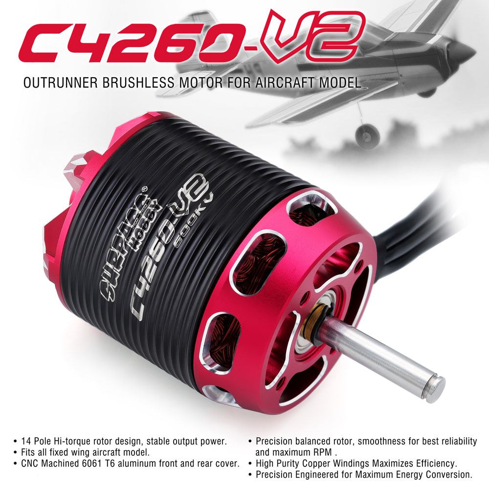 SURPASS HOBBY C4240 750KV/850K - огляд і ціна Rc Hobbyking