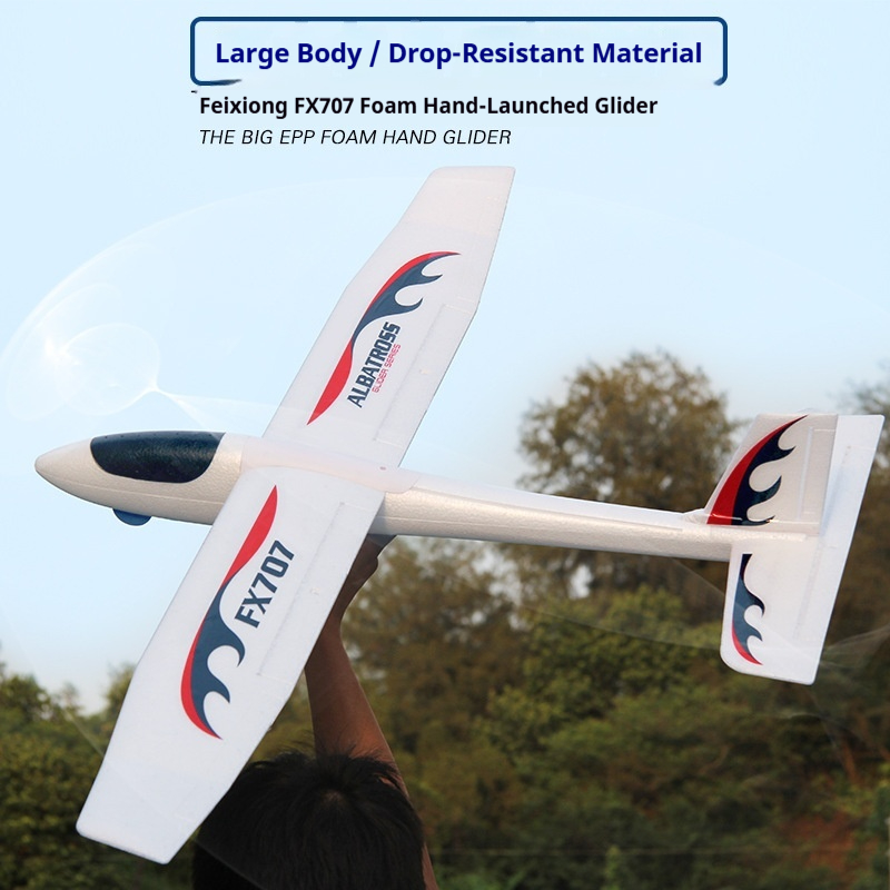 Fixed Wing Glider FX707 Upgrad - огляд і ціна Rc Glider Foam Wing