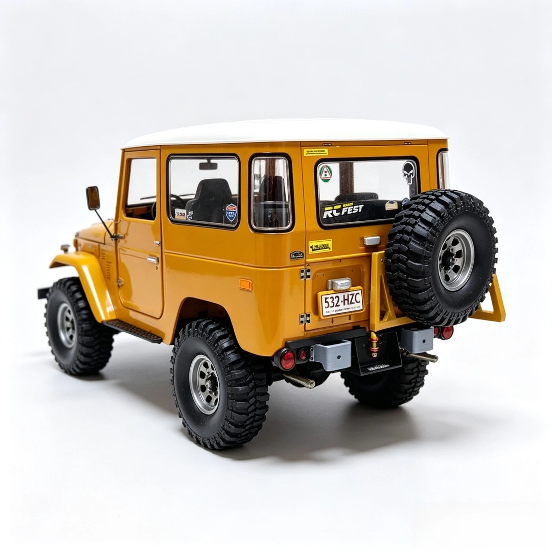 Lockable Open Spare Tire Carri - огляд і ціна Rc Hobby Grade Crawler