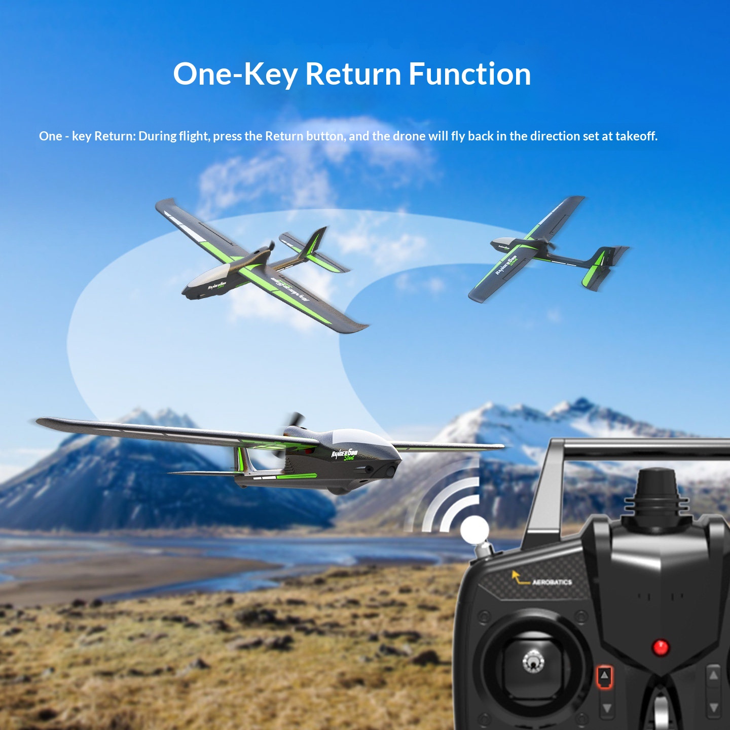 Oulansi Rc Airplane Fixed Wing - огляд і ціна Rc Glider Foam Wing