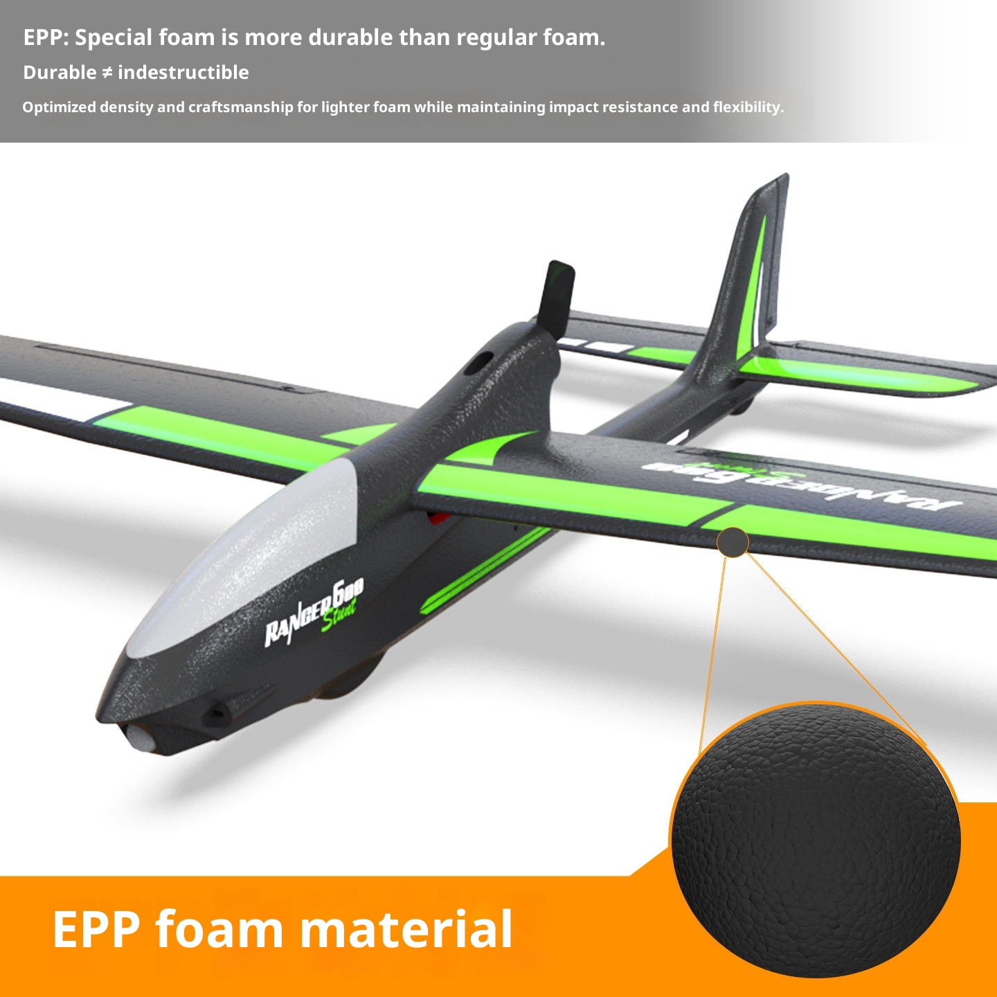 Oulansi Rc Airplane Fixed Wing - огляд і ціна Rc Glider Foam Wing